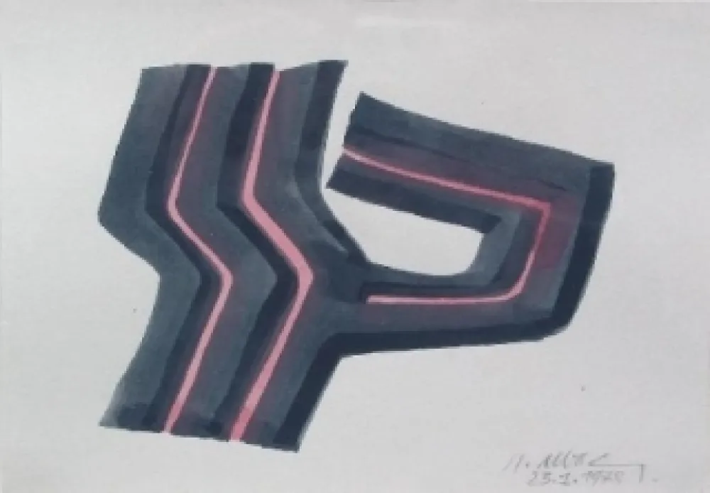 Sin Técnico Ubac - Composition abstraite 1