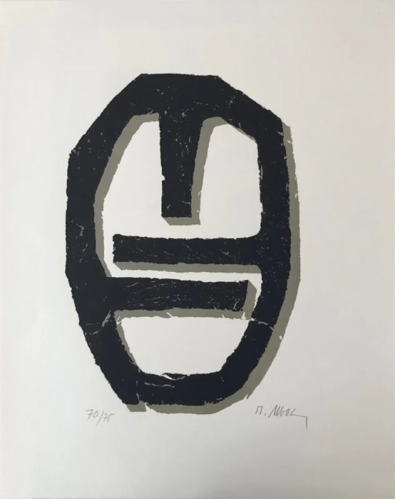 Litografía Ubac - Empreinte 