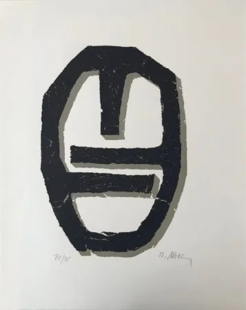 Litografía Ubac - Empreinte 