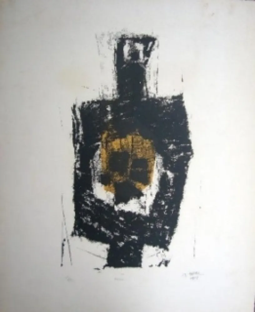 Litografía Ubac - Figure