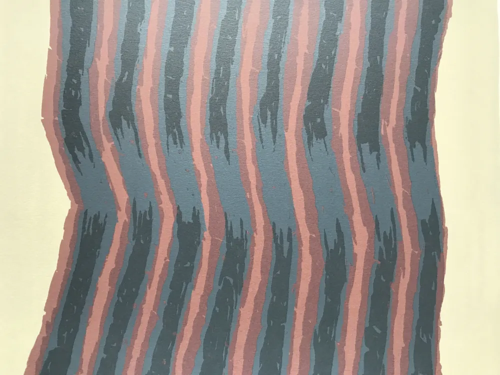 Litografía Ubac - Galeries (La terre IV)