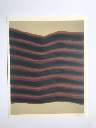 Litografía Ubac - Galeries (La terre IV)