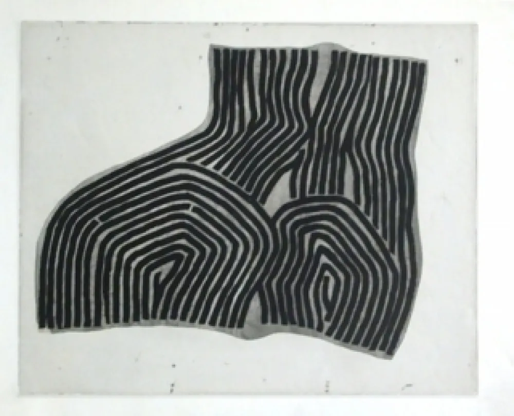 Aguafuerte Y Aguatinta Ubac - Le pommier impudique 