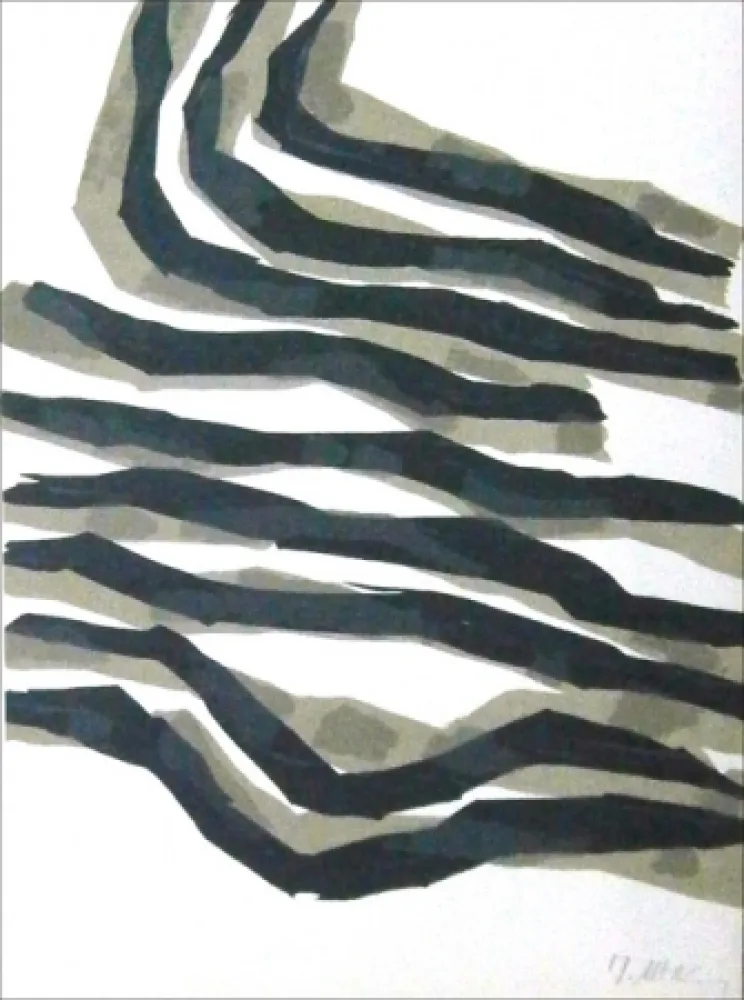 Litografía Ubac - Limites