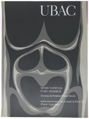 Cartel Ubac - Musée National d'Art Moderne