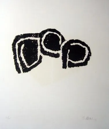 Aguafuerte Ubac - Pierres réflechies 2