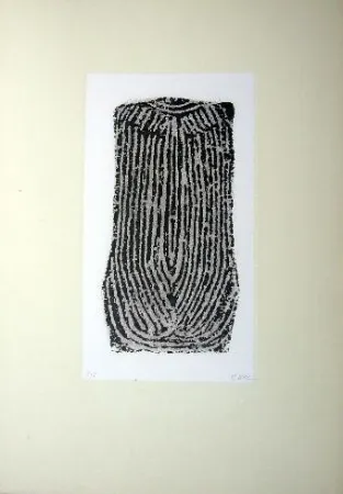 Aguafuerte Ubac - Planche de la suite proximité du murmure