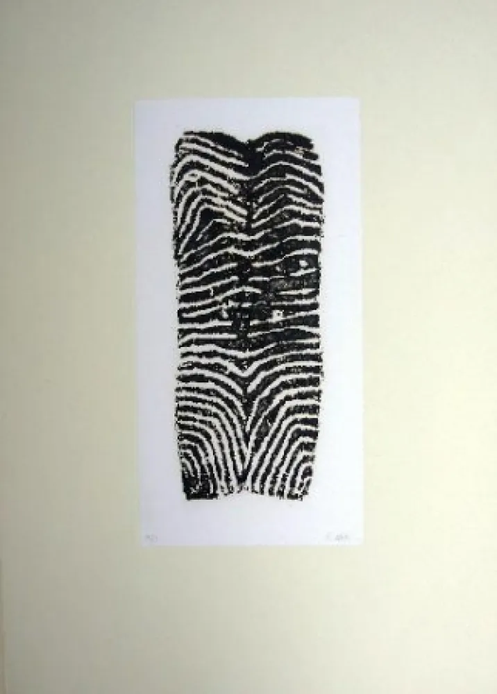 Aguafuerte Y Aguatinta Ubac - Planche de la suite proximité du murmure 