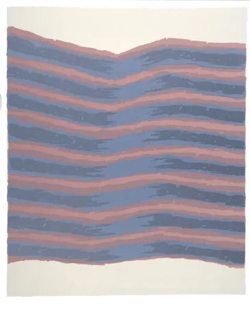 Litografía Ubac - Strates sur ardoise