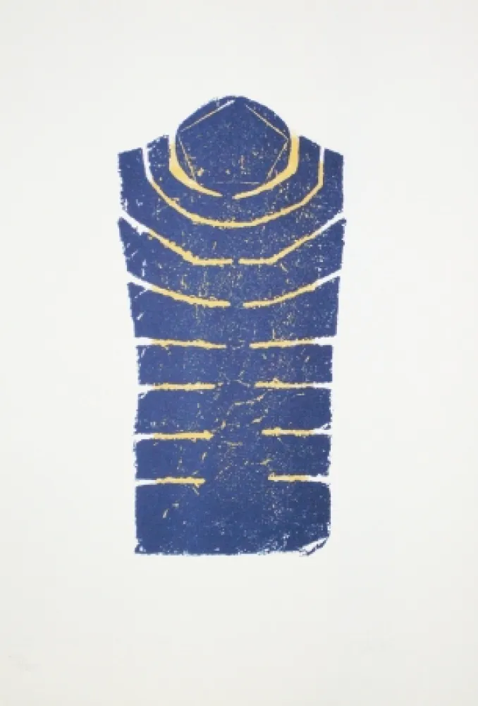 Litografía Ubac - Torse