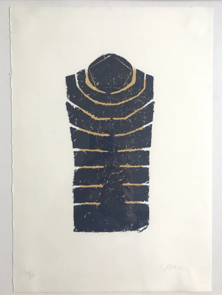 Litografía Ubac - Torse