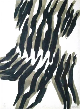 Litografía Ubac - Traces