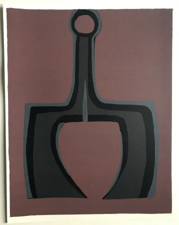 Litografía Ubac - Travailler le sol (La terre I)