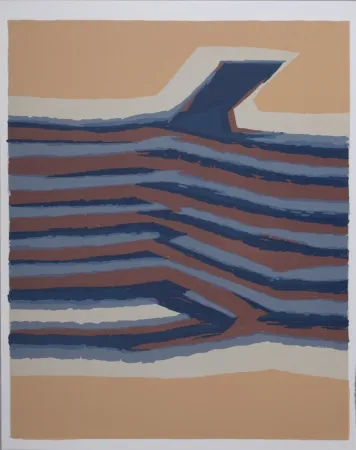 Litografía Ubac - Voies ferrées