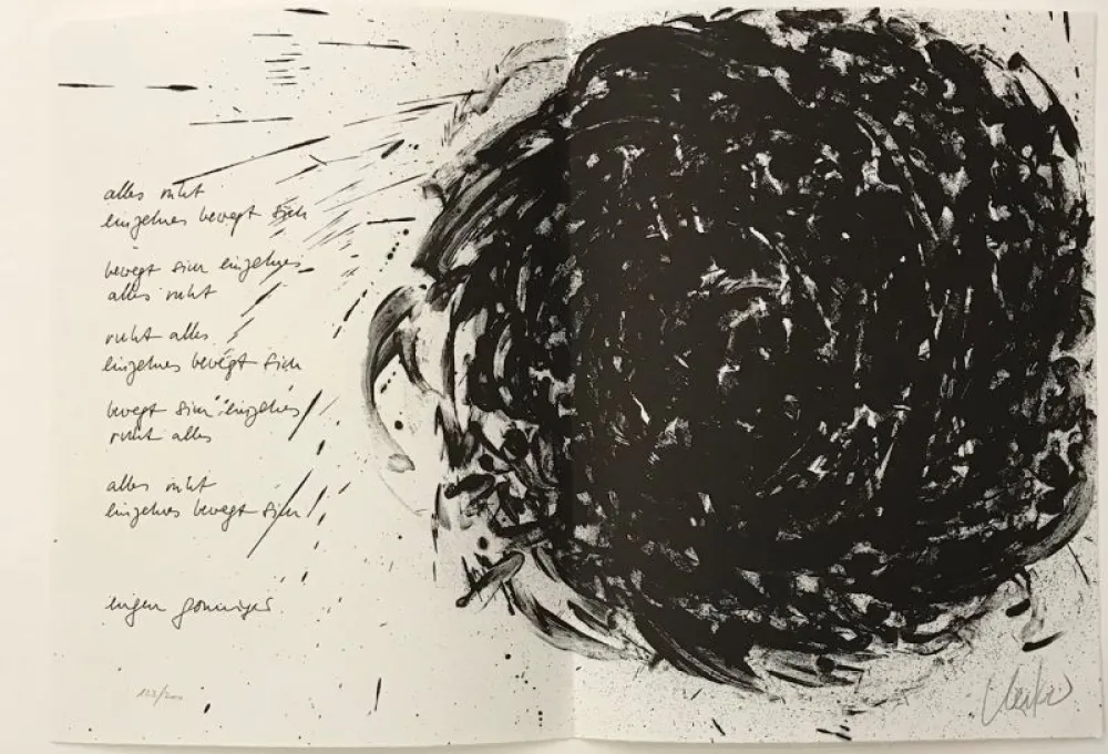 Litografía Uecker - Erker-Treffen 4