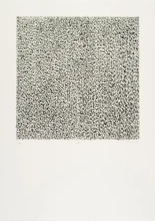 Litografía Uecker - Manuelle Struktuur. No VIII