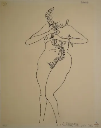 Sin Técnico Ungerer - Medusa mit Schlangenhaar