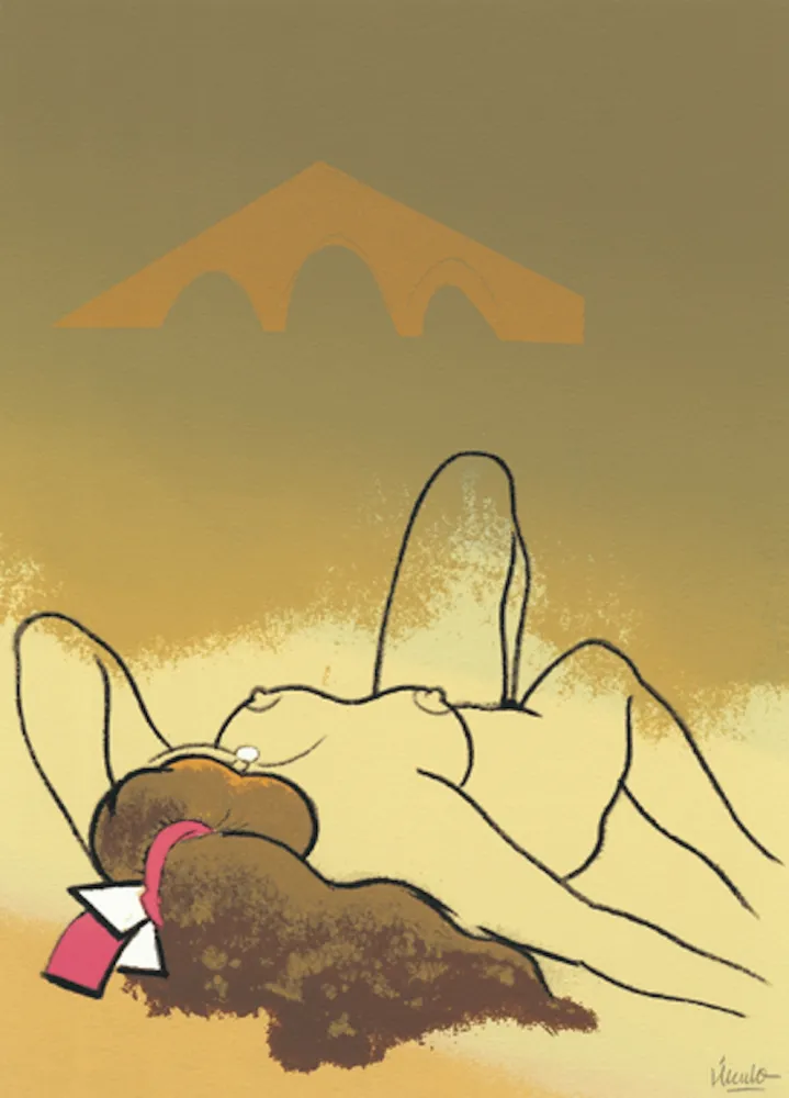 Serigrafía Urculo - El puente  de la Espada