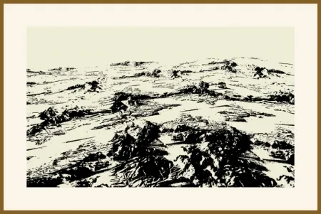 Serigrafía Urto - Paysage fiction