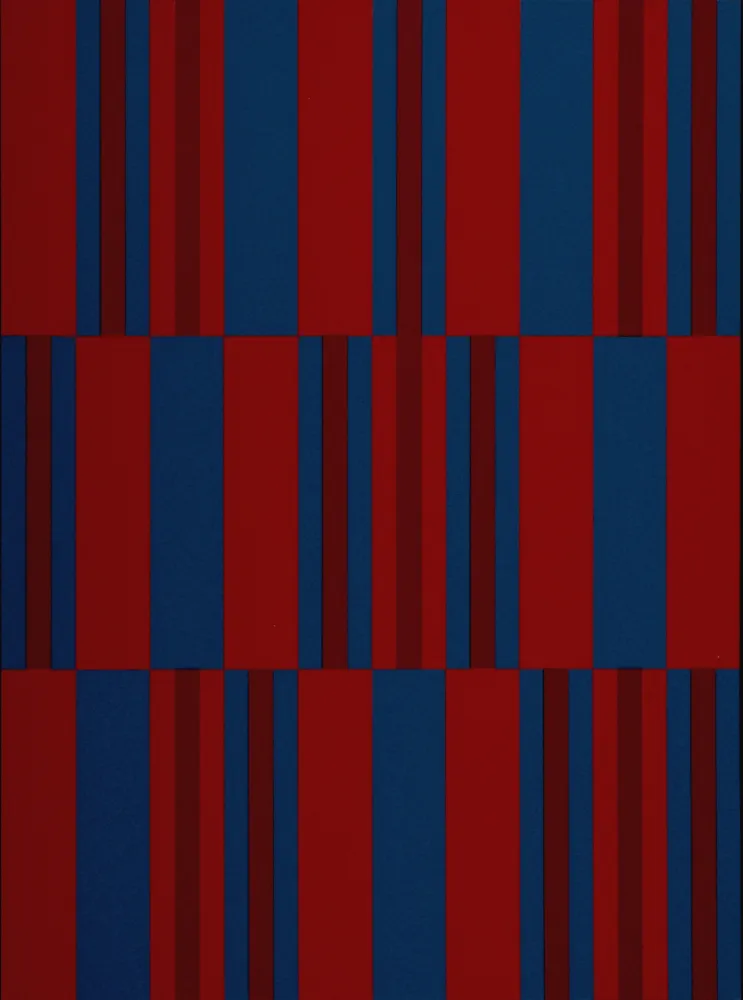 Serigrafía Vacossin - Composition #II, 1989