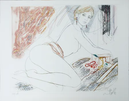 Aguatinta Valadie - L'Avarice