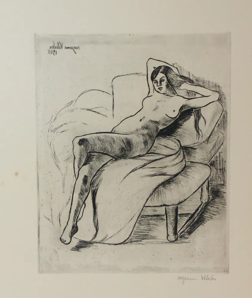 Grabado Valadon - 18 Planches Originales de Suzanne Valadon