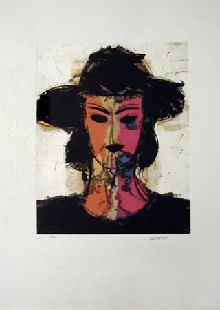 Aguafuerte Y Aguatinta Valdés - Dame