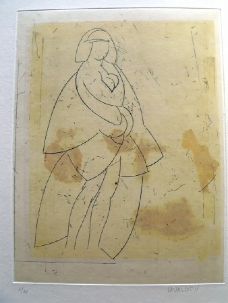 Aguafuerte Y Aguatinta Valdés - Esquisse