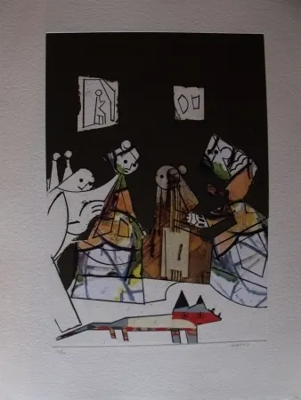 Aguafuerte Y Aguatinta Valdés - Manolo Valdés 