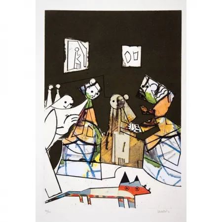 Aguafuerte Y Aguatinta Valdés - Manolo Valdés