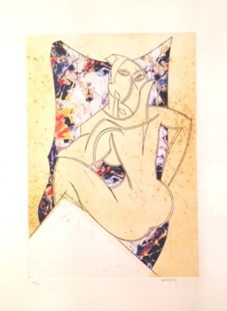 Aguafuerte Y Aguatinta Valdés - Manolo Valdés