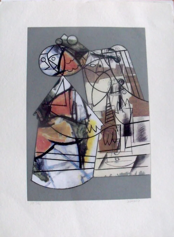 Aguafuerte Y Aguatinta Valdés - Manolo Valdés