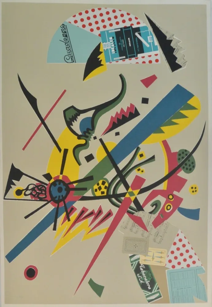 Serigrafía Valdés - Menina Kandinsky