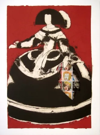 Aguafuerte Y Aguatinta Valdés - Reina Mariana