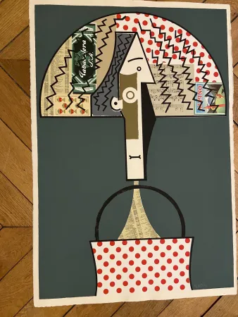 Litografía Valdés - Reina Marinia