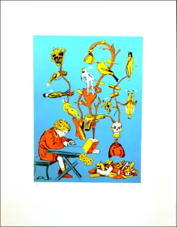 Litografía Valdivia - Cogito Ergo Boom