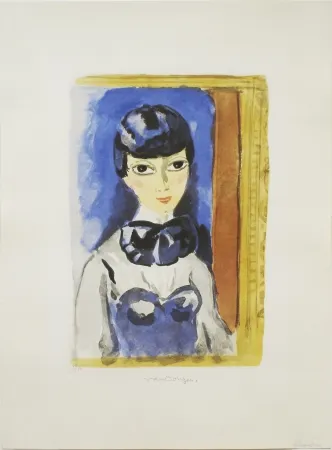 Litografía Van Dongen - Claudine