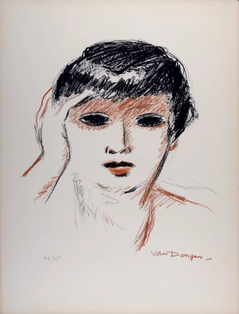 Litografía Van Dongen - Fernande Olivier, c. 1955