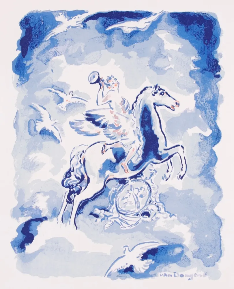 Litografía Van Dongen - Gloire a Paris