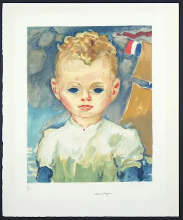 Litografía Van Dongen - Jean-Marie in the Harbour