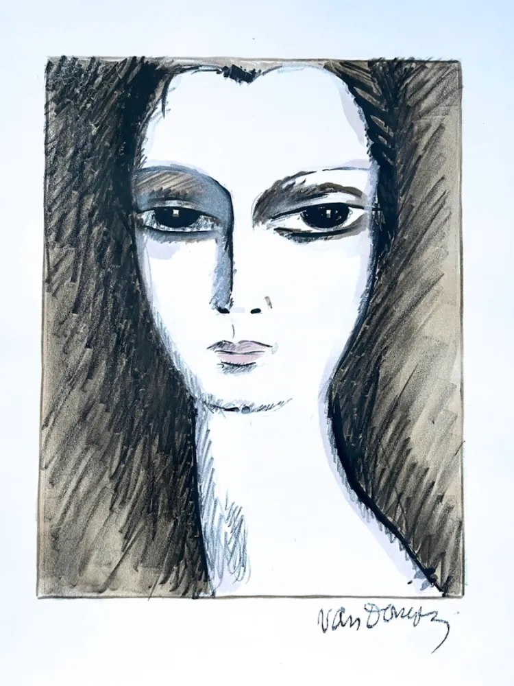 Litografía Van Dongen - L' Anglaise