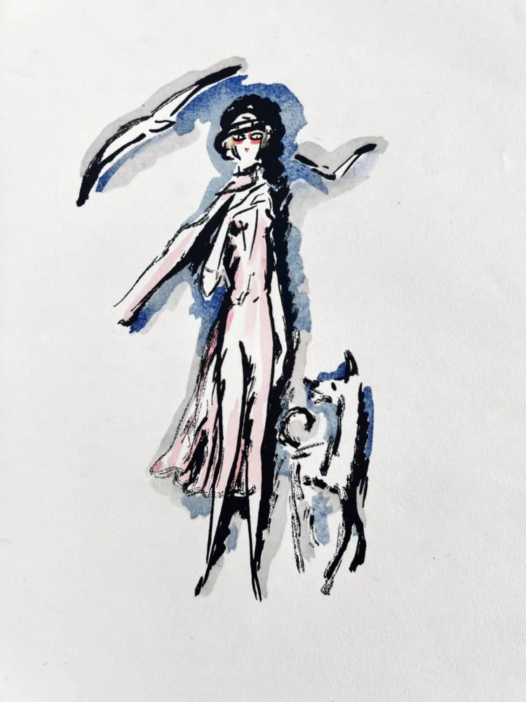 Litografía Van Dongen - La Garçonne