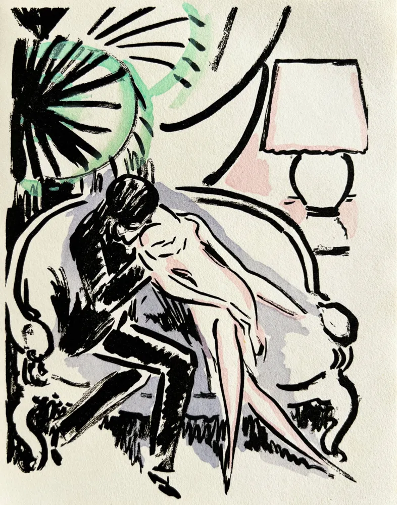 Litografía Van Dongen - La Garçonne