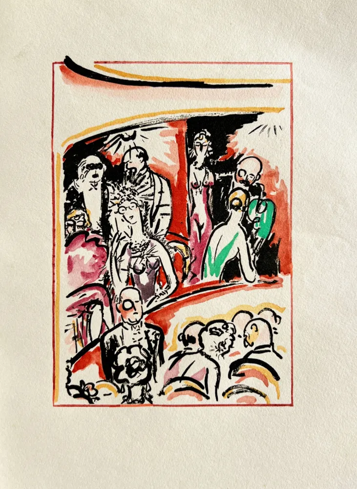 Litografía Van Dongen - La Garçonne