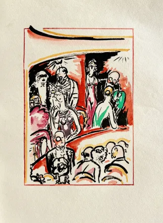 Litografía Van Dongen - La Garçonne