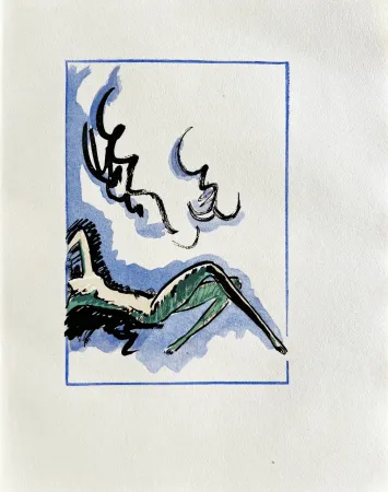 Litografía Van Dongen - La Garçonne