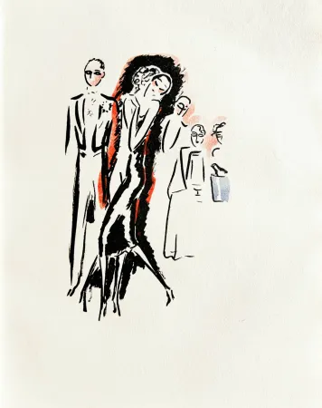 Litografía Van Dongen - La Garçonne