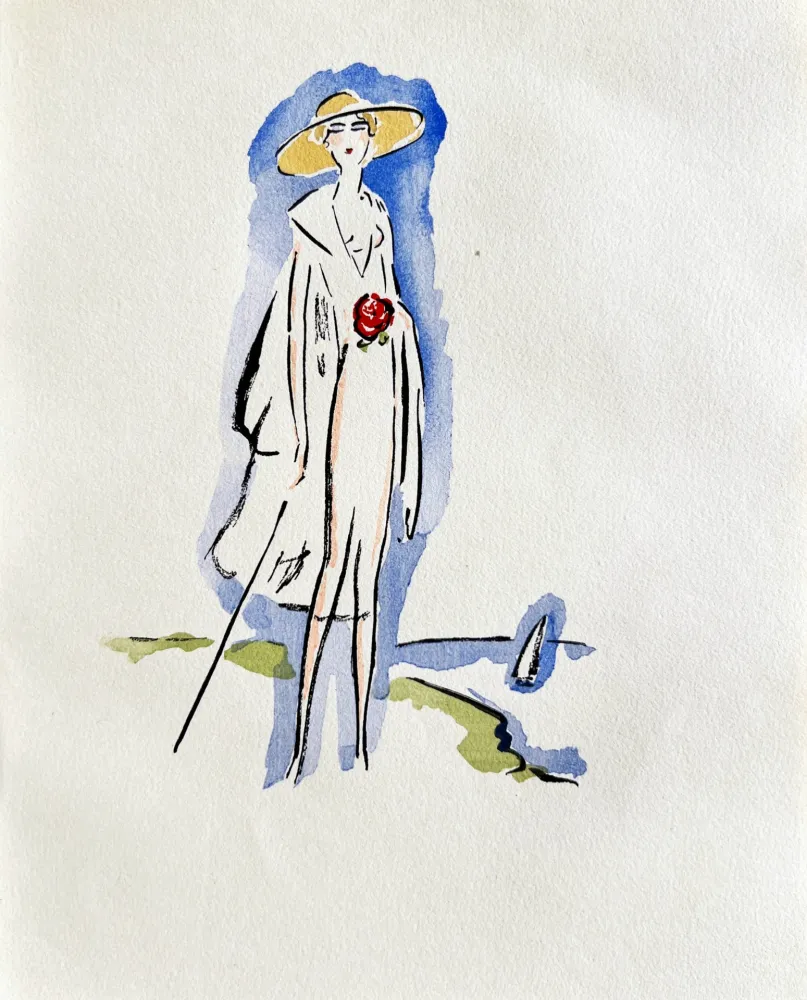 Litografía Van Dongen - La Garçonne