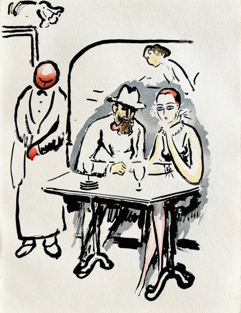 Litografía Van Dongen - La Garçonne