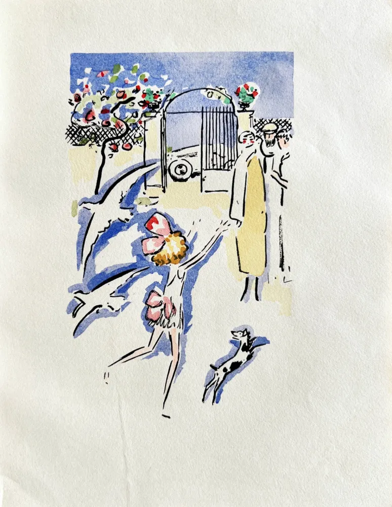 Litografía Van Dongen - La Garçonne